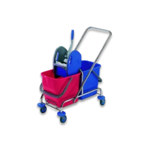 Carrello 993 Doppia Vasca Cromato 50 LT